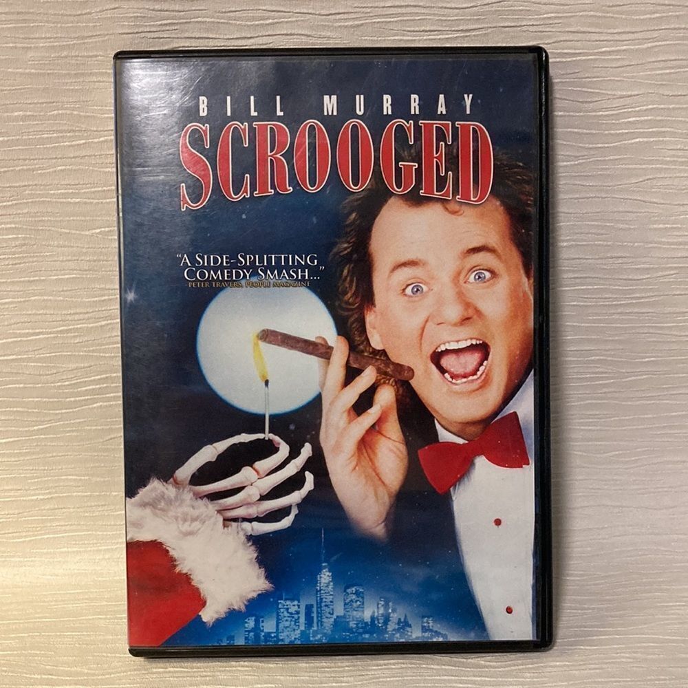 Scrooged - DVD Movie with Bill Murray
